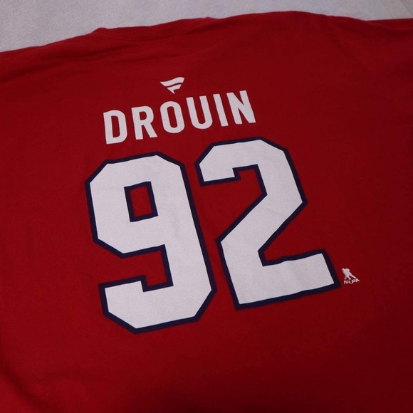 Fanatics Other - Montreal Canadiens "Drouin 92" Fanatics‎ NHL T‑Shirt – Size 2XL – Excellent